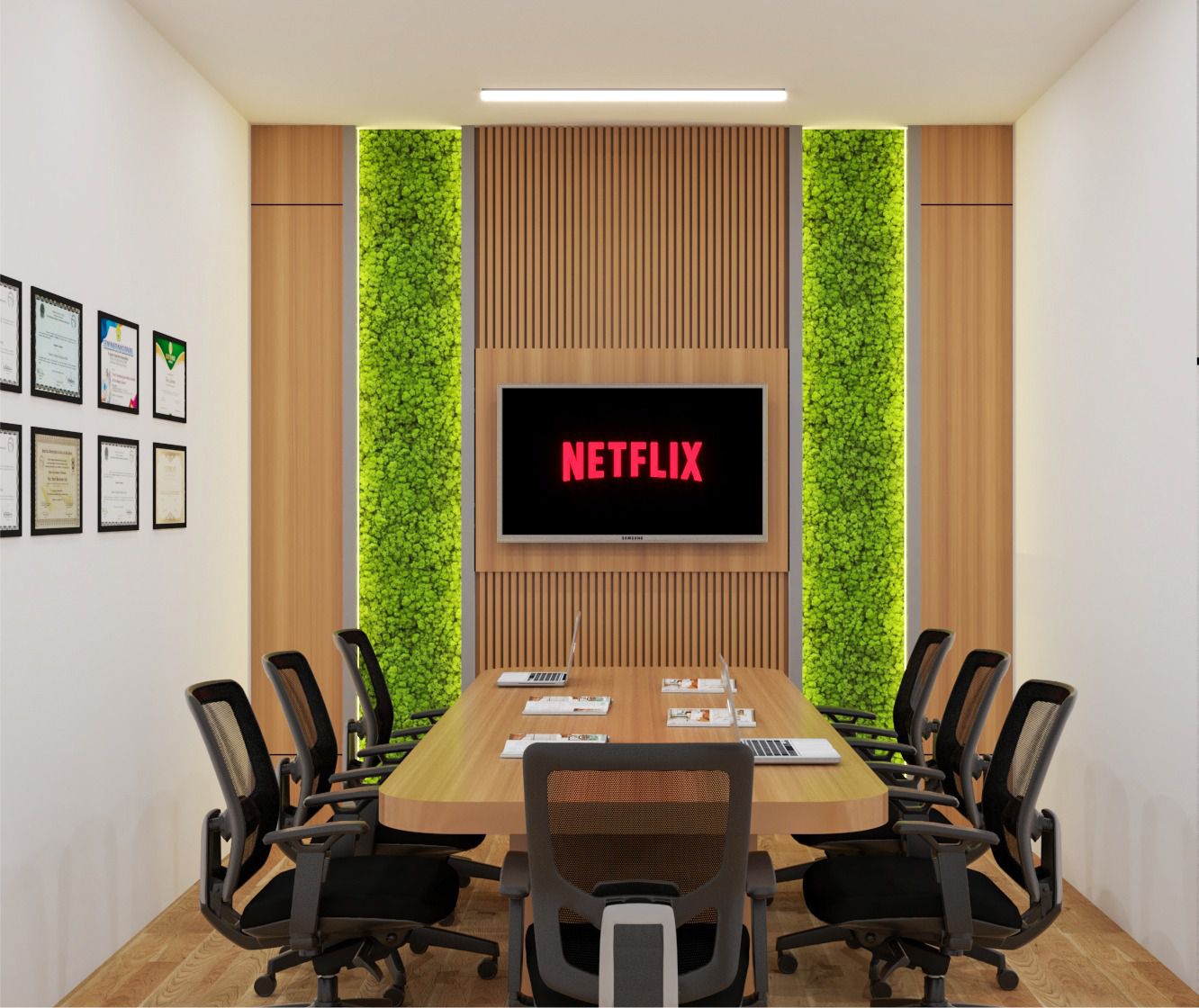 Working space, kitchen, meeting room, lorong